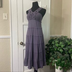 Free People Beach Free People Tiered Macrame Sun Dress